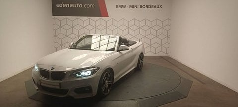 Voitures D'occasion À Lormont | Bmw Série 2 Cabriolet 218D 150 Ch M Sport