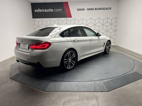 Voitures D'occasion À Lormont | Bmw Série 4 Gran Coupé 420D 190 Ch Bva8 M Sport