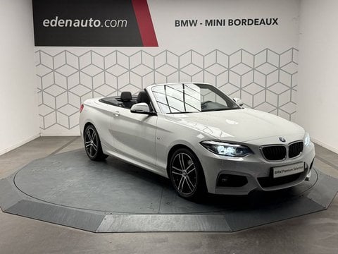 Voitures D'occasion À Lormont | Bmw Série 2 Cabriolet 220D 190 Ch Bva8 M Sport
