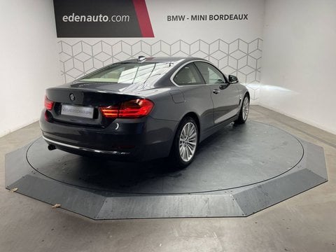 Voitures D'occasion À Lormont | Bmw Série 4 Coupe 420D Xdrive 184 Ch Luxury A