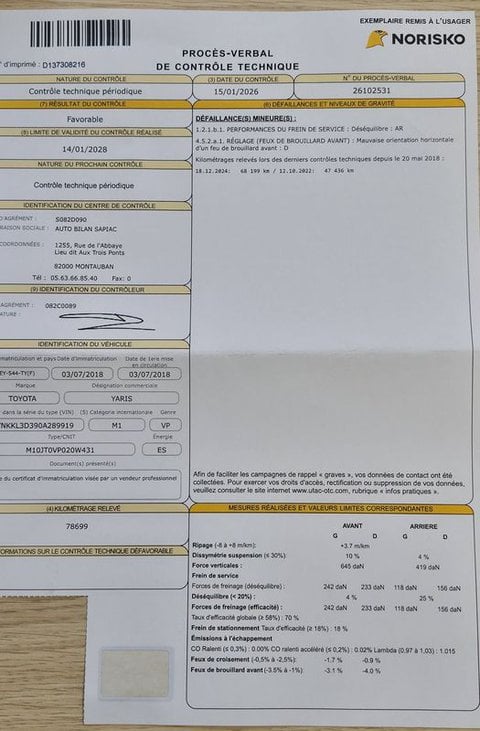 Voitures D'occasion À Montauban | Toyota Yaris Iii 70 Vvt-I Design