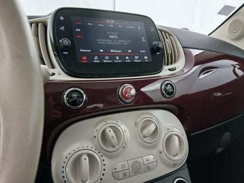 Voitures D'occasion À Saint Amand Les Eaux | Fiat 500 1.2 8V 69Ch Eco Pack Lounge Euro6D
