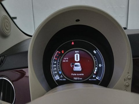 Voitures D'occasion À Saint Amand Les Eaux | Fiat 500 1.2 8V 69Ch Eco Pack Lounge Euro6D