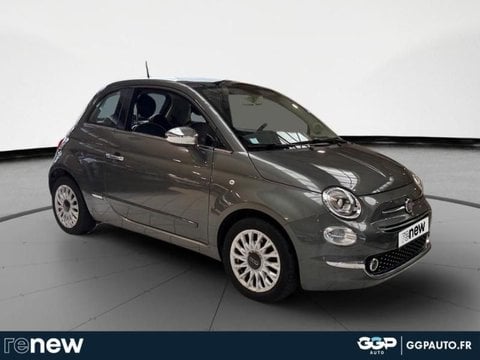 Voitures D'occasion À Villeneuve D'ascq | Fiat 500 1.2 8V 69Ch Eco Pack Lounge