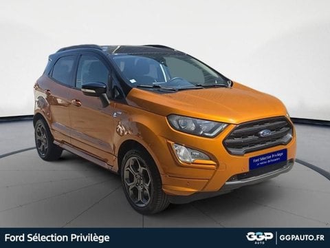 Voitures D'occasion À Calais | Ford Ecosport 1.0 Ecoboost 140Ch St-Line Noir/Tiger
