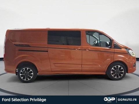 Voitures D'occasion À St Omer | Ford Transit Custom Fg 320 L1H1 2.0 Ecoblue 185 Cabine Approfond...