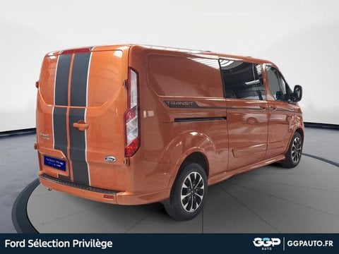 Voitures D'occasion À St Omer | Ford Transit Custom Fg 320 L1H1 2.0 Ecoblue 185 Cabine Approfond...