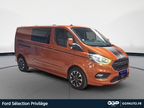 Voitures D'occasion À St Omer | Ford Transit Custom Fg 320 L1H1 2.0 Ecoblue 185 Cabine Approfond...