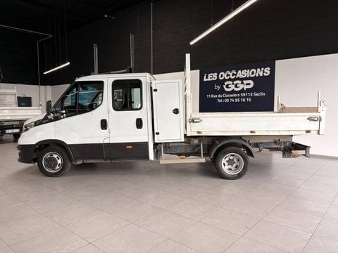 Voitures D'occasion À Seclin | Iveco Daily Ccb Iveco Benne 6 Places Coffre 35C14 (22415€Ht)