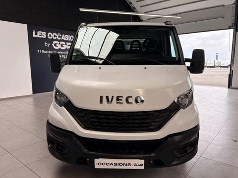 Voitures D'occasion À Seclin | Iveco Daily Ccb Iveco Benne 6 Places Coffre 35C14 (24915€Ht)