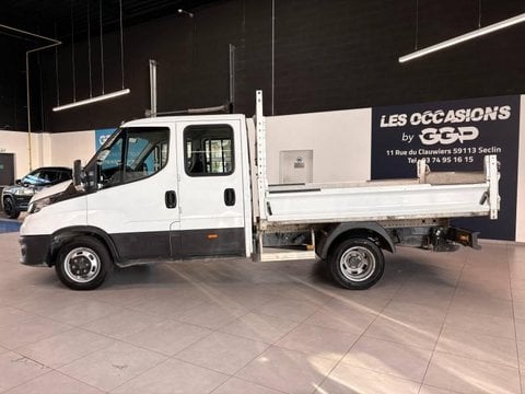 Voitures D'occasion À Seclin | Iveco Daily Ccb Iveco Benne 6 Places Coffre 35C14