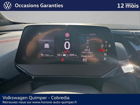 Voitures D'occasion À Quimper | Volkswagen Id.5 299Ch Gtx 77 Kwh