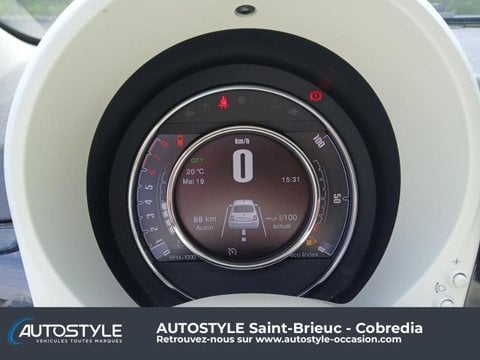 Voitures D'occasion À Yffiniac | Fiat 500 1.2 8V 69Ch Lounge Dualogic
