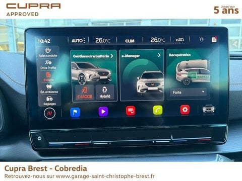 Voitures D'occasion À Brest | Cupra Formentor 1.4 E-Hybrid 204Ch Business Edition Dsg6