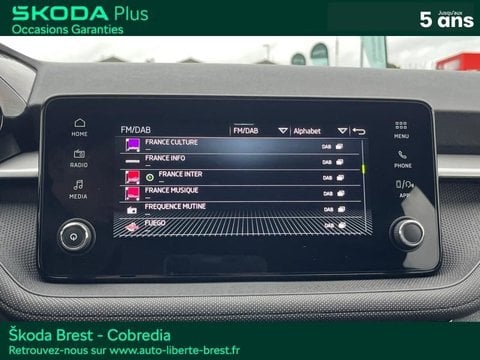 Voitures D'occasion À Brest | Škoda Fabia 1.0 Tsi Evo2 95Ch Selection