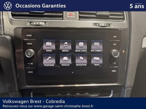 Voitures D'occasion À Brest | Volkswagen Golf 1.6 Tdi 115Ch Bluemotion Technology Fap Trendline ...