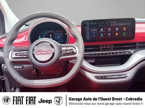 Voitures D'occasion À Brest | Fiat 500C E 95Ch (Red)