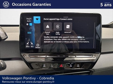 Voitures D'occasion À Pontivy | Volkswagen Id.3 204Ch Pro Performance 58 Kwh Style