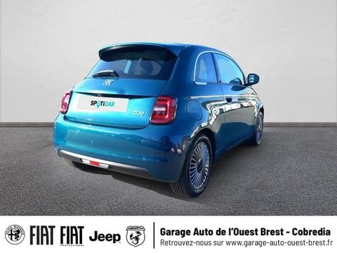 Voitures D'occasion À Brest | Fiat 500 E 118Ch Pack Confort & Style My23