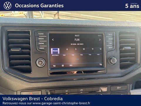 Voitures D'occasion À Brest | Volkswagen Crafter 35 L3H3 2.0 Tdi 140Ch Business Line Traction