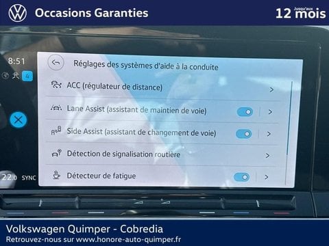 Voitures D'occasion À Quimper | Volkswagen Golf 1.0 Etsi Opf 110Ch Life Plus Dsg7