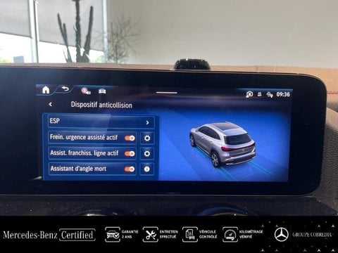 Voitures D'occasion À Quimper | Mercedes-Benz Eqa 250+ 190Ch