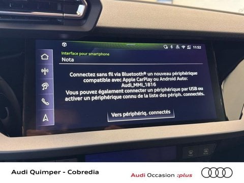 Voitures D'occasion À Quimper | Audi A3 Sportback 40 Tfsi E 204Ch Phev S Tronic 6