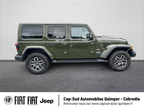Voitures D'occasion À Quimper | Jeep Wrangler 2.0 T 380Ch Overland 4Xe Command-Trac Bva8