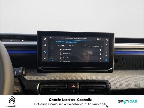 Voitures D'occasion À Lannion | Citroën C3 Electrique 113Ch 44,2Kwh Autonomie Confort Plus