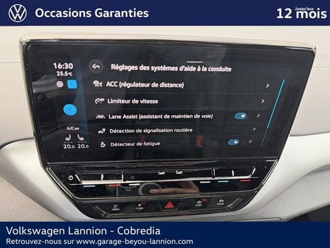 Voitures D'occasion À Lannion | Volkswagen Id.4 174Ch Pro 77 Kwh Life Plus