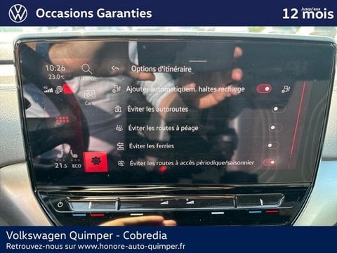Voitures D'occasion À Quimper | Volkswagen Id.4 174Ch Pro 77 Kwh
