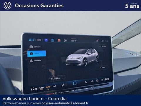 Voitures D'occasion À Lanester | Volkswagen Id.3 204Ch Pro Performance 58 Kwh Life Plus