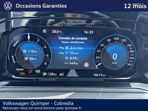 Voitures D'occasion À Quimper | Volkswagen Golf 1.4 Ehybrid 245Ch Gte Dsg6