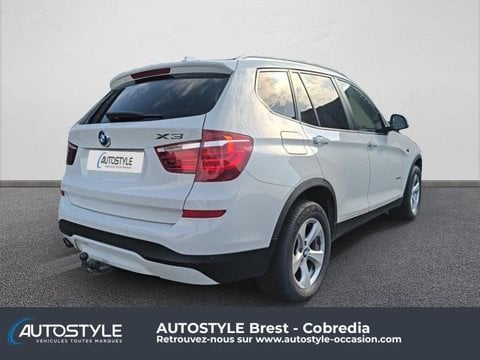 Voitures D'occasion À Brest | Bmw X3 Xdrive20Da 190Ch Lounge Plus