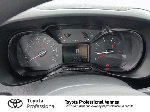 Voitures D'occasion À Vannes | Citroën Berlingo Van M 650Kg Bluehdi 100 S&S Club Bvm5