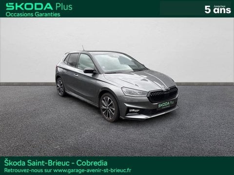 Voitures D'occasion À Saint-Brieuc | Škoda Fabia 1.0 Tsi 95Ch Monte Carlo