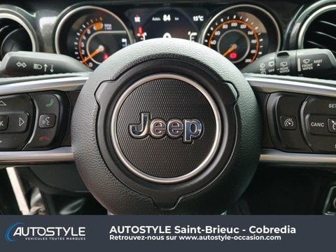 Voitures D'occasion À Yffiniac | Jeep Wrangler Unlimited 2.0 T 272Ch Sahara Command-Trac Bva8
