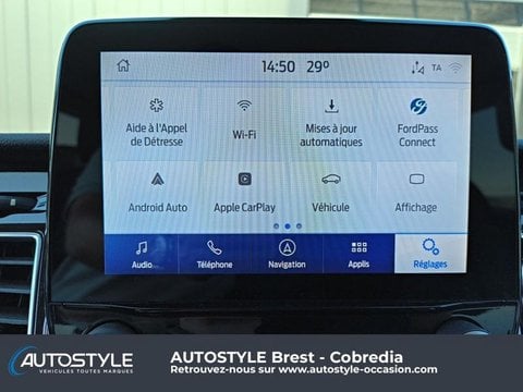 Voitures D'occasion À Brest | Ford Transit Custom 320 L1H1 2.0 Ecoblue 185 S&S Cabine Approfondi...
