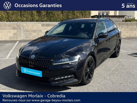 Voitures D'occasion À Morlaix | Škoda Superb Combi 2.0 Tdi 150Ch Scr Sportline Dsg7