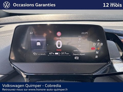 Voitures D'occasion À Quimper | Volkswagen Id.4 174Ch Pro 77 Kwh
