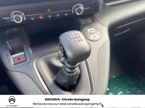 Voitures D'occasion À Guingamp | Citroën Berlingo Van M 650Kg Bluehdi 100Ch S&S Pack Premium Co...