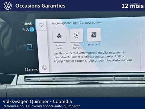 Voitures D'occasion À Quimper | Volkswagen Golf 1.5 Tsi Act Opf 130Ch Style 1St