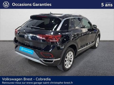 Voitures D'occasion À Brest | Volkswagen T-Roc 2.0 Tdi 150Ch Style Dsg7