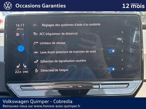 Voitures D'occasion À Quimper | Volkswagen Id.3 204Ch Pro 58 Kwh