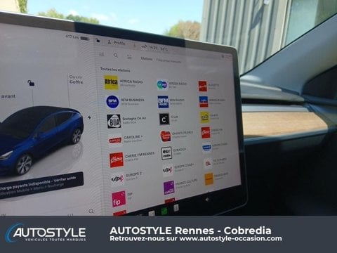 Voitures D'occasion À La Mézière | Tesla Model Y Performance Awd 514 Ch