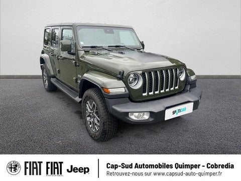 Voitures D'occasion À Quimper | Jeep Wrangler 2.0 T 380Ch Overland 4Xe Command-Trac Bva8