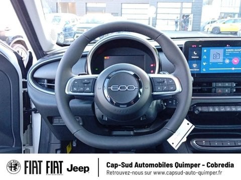 Voitures D'occasion À Quimper | Fiat 600 1.2 Hybrid Turbo 110Ch Pop Edct6