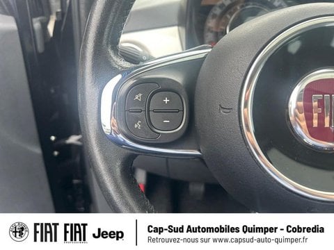 Voitures D'occasion À Quimper | Fiat 500 1.2 8V 69Ch Bianco Amore Edizione