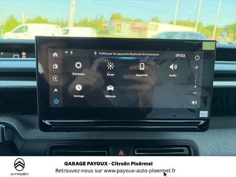 Voitures D'occasion À Ploërmel | Citroën C3 Electrique 113Ch 44,2Kwh Autonomie Confort Max