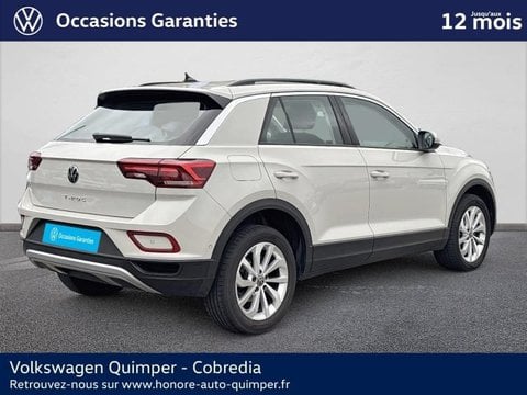 Voitures D'occasion À Quimper | Volkswagen T-Roc 1.5 Tsi Evo 150Ch Life Plus Dsg7